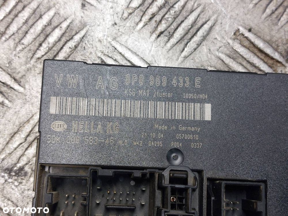 ZESTAW STARTOWY AUDI A3 8P 2.0 FSI 06F906056CE 8P0959433E 8P0920900J - 7