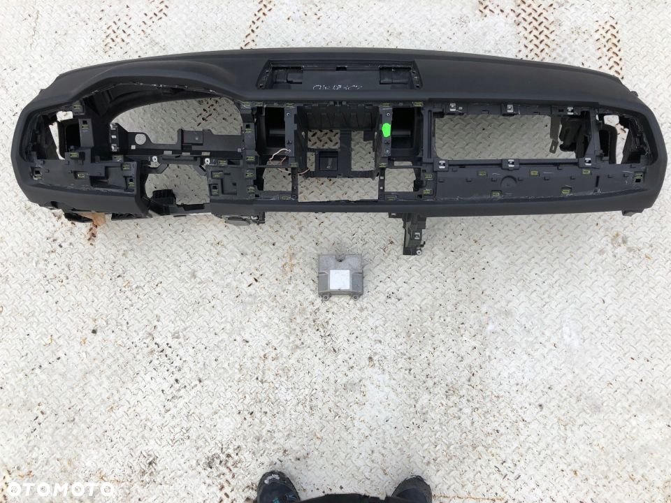 VW T6 7E MULTIVAN DESKA KONSOLA KOKPIT PULPIT PÓŁKA PARAPET AIRBAG FOTELA KURTYNA regeneracja Raz2 ! - 1