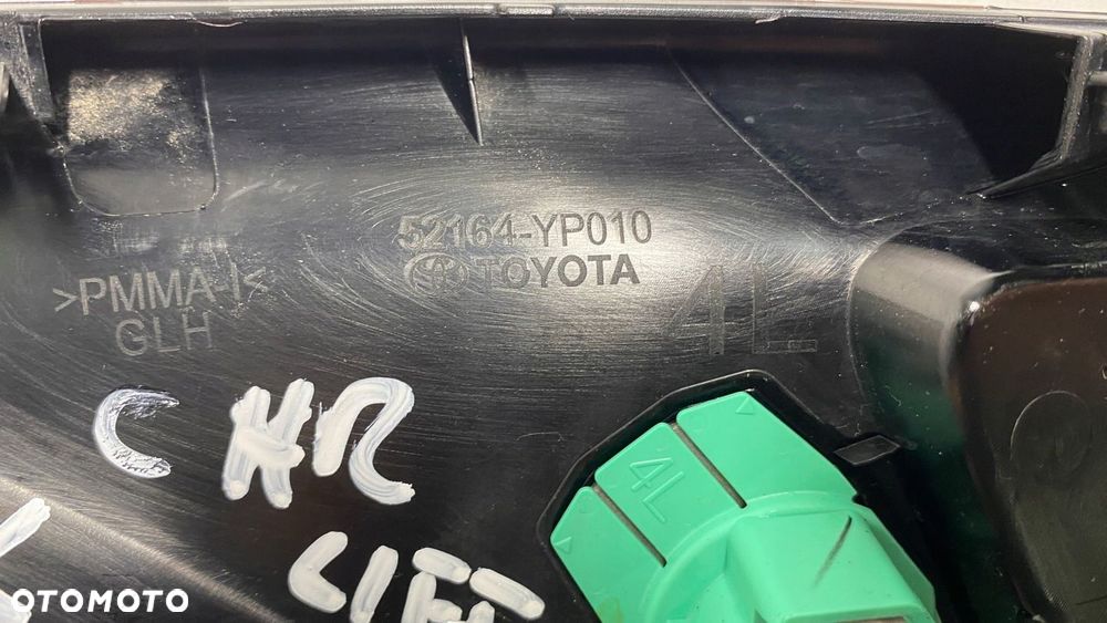 TOYOTA CHR C-HR KRATKA ZTRAPA ZDERZAKA TYŁ PDC LISTWA ŁADNA 19-24 - 5