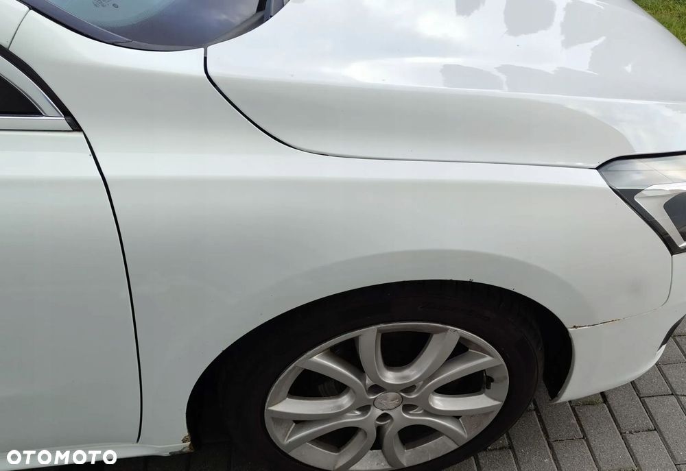 peugeot 508 1 i lift 15-18 błotnik prawy przedni prawy przód biały ewpb - 6