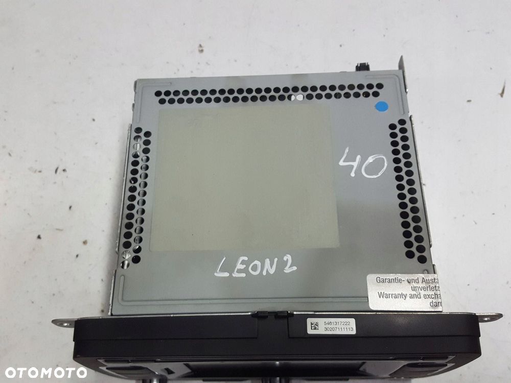 SEAT LEON 2 II LIFT 09-12r RADIO NAWIGACJA 5P0035191G - 4