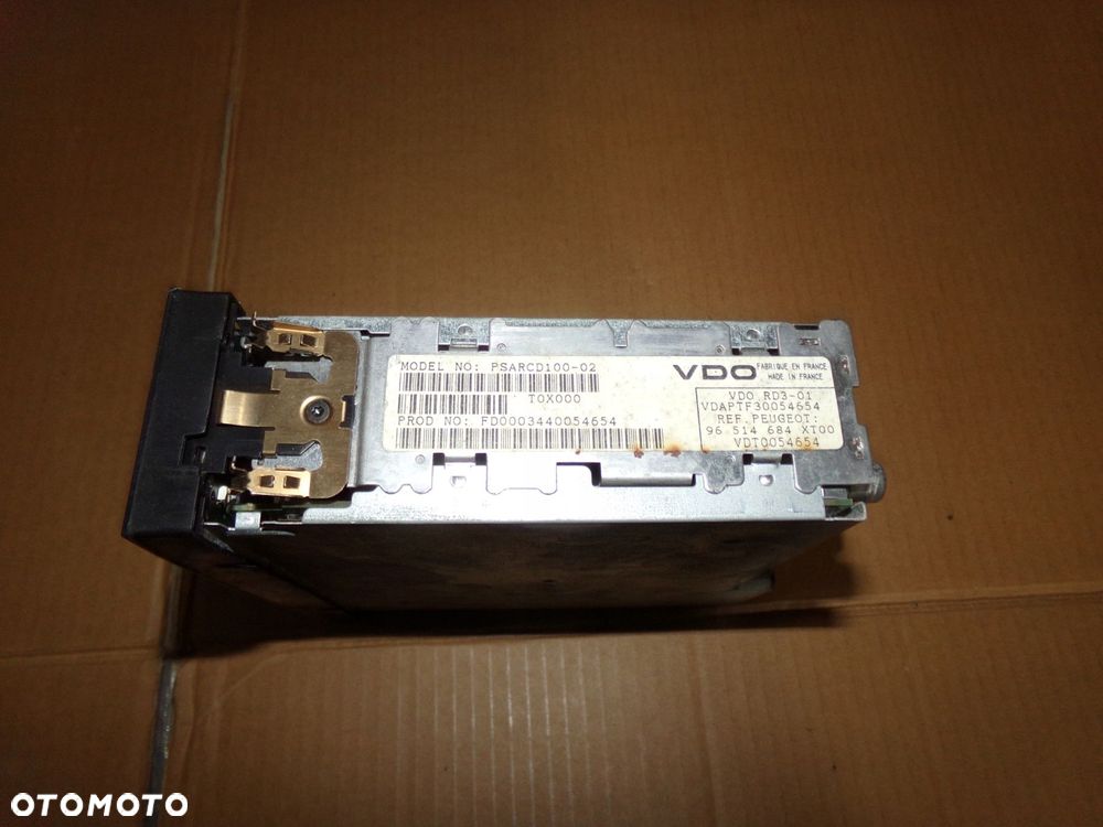 radioodtwarzacz 96514684xt peugeot 307 citroen c3 - 4