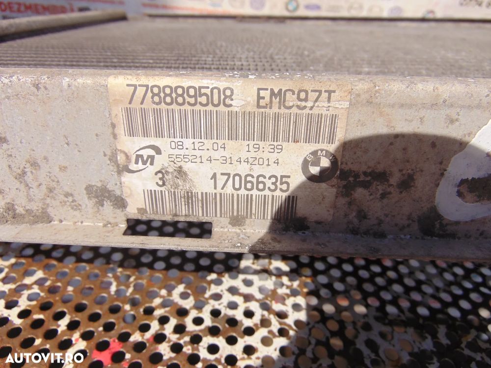 Radiator apa BMW E87 E90 BMW 2.0 E87 E82 cod 778889508 - 5