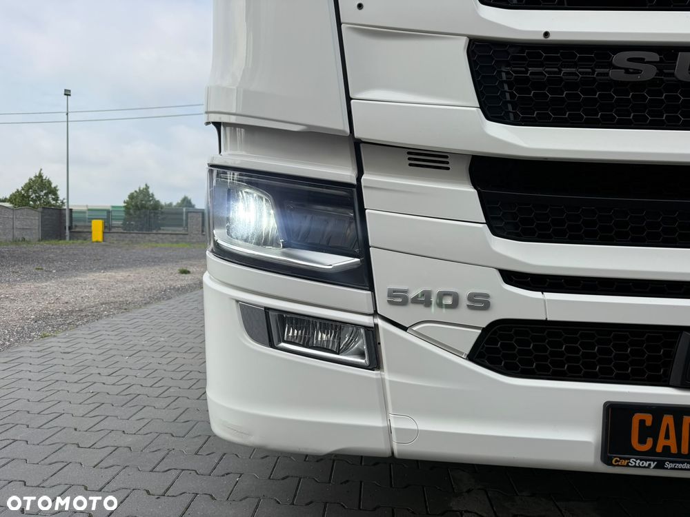 Scania S540/PODUSZKA P+T/KLIMA P./RETARDER/SKÓRY/FULL LED/SPROWADZONA/ - 16
