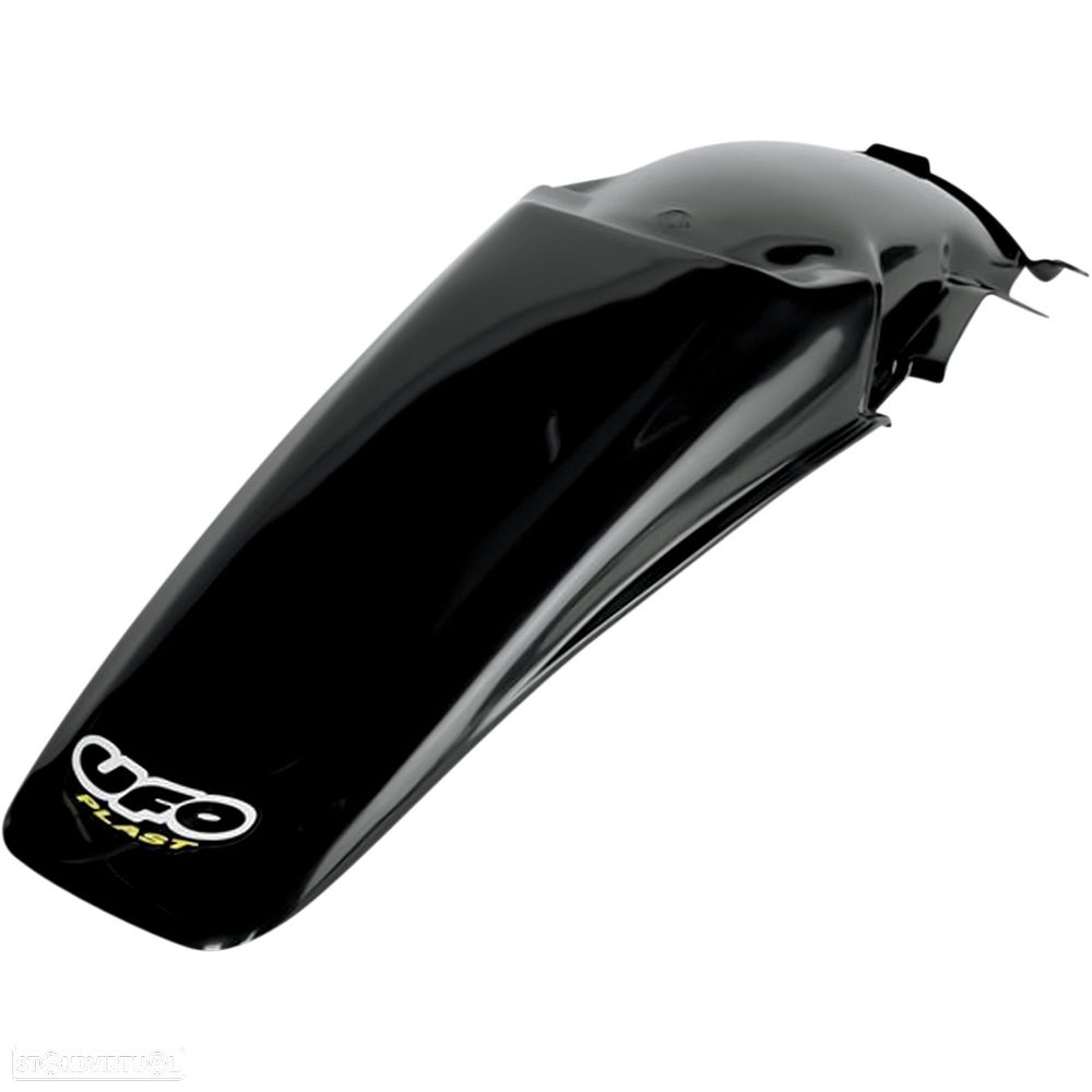 guarda lamas traseiro ufo preto honda cr 125 / 250 - 1