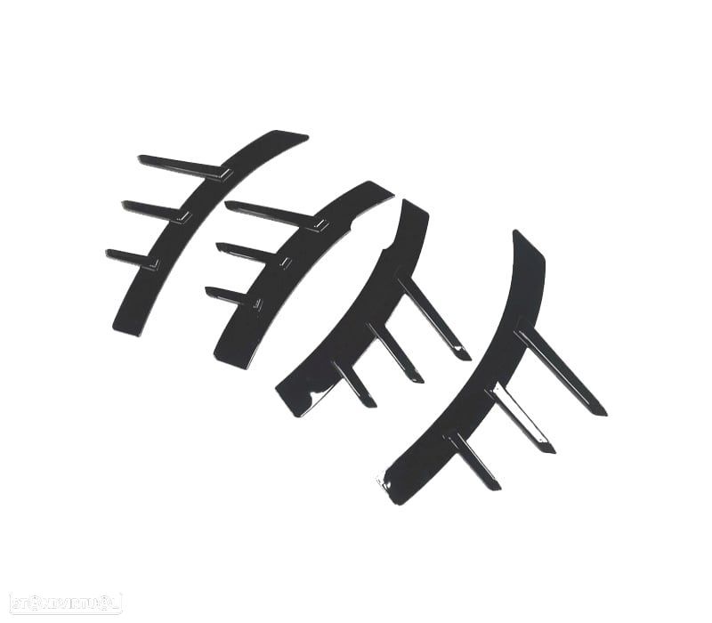 EXTENSÕES PARA-LAMAS BMW G42 22-24 LOOK M PERFORMANCE PRETO BRILHANTE - 2