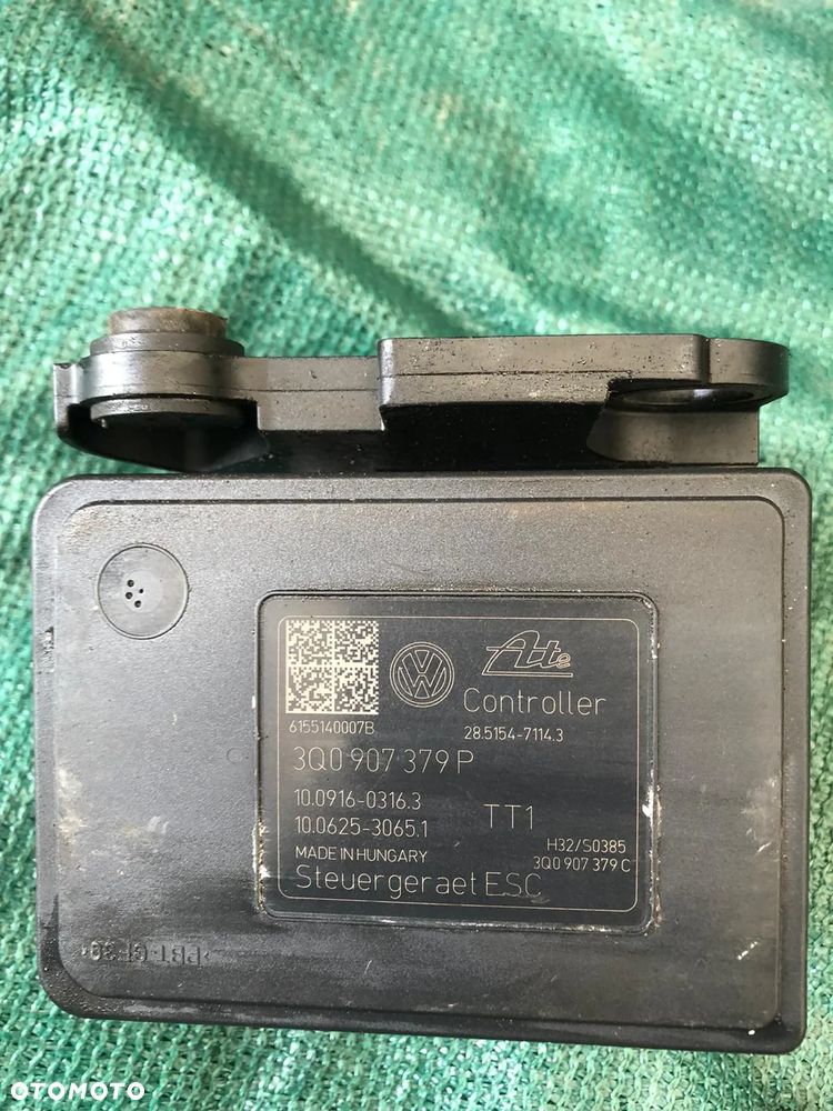 VW SKODA AUDI POMPA STEROWNIK MODUŁ POMPY ABS 3Q0907379P SKODA OCTAVIA III - 1