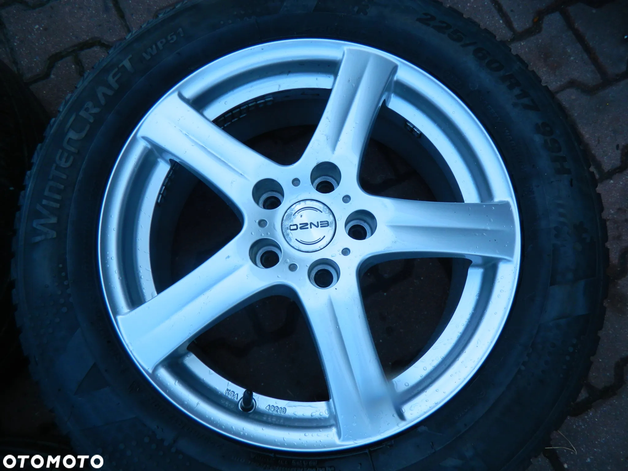 Nissan Qasqai Koła Alufelgi Felgi 7J17  5x114.3 ET48 225/60/17 ENZO  KBA49210 - 4
