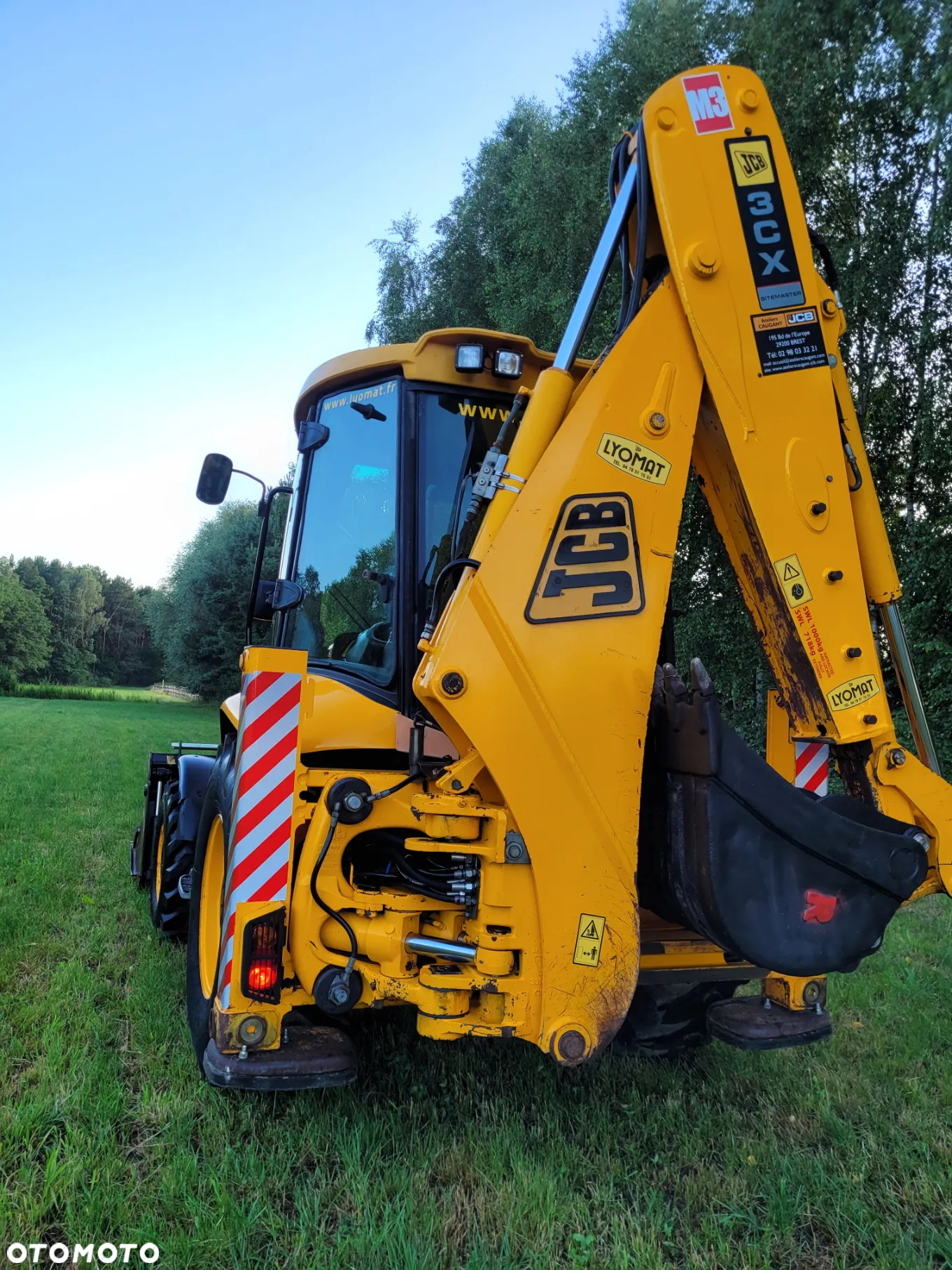 JCB 3CX  Dzoystiki //5517MTH!!!// SUPER STAN// Koparko-Ładowarka - 27