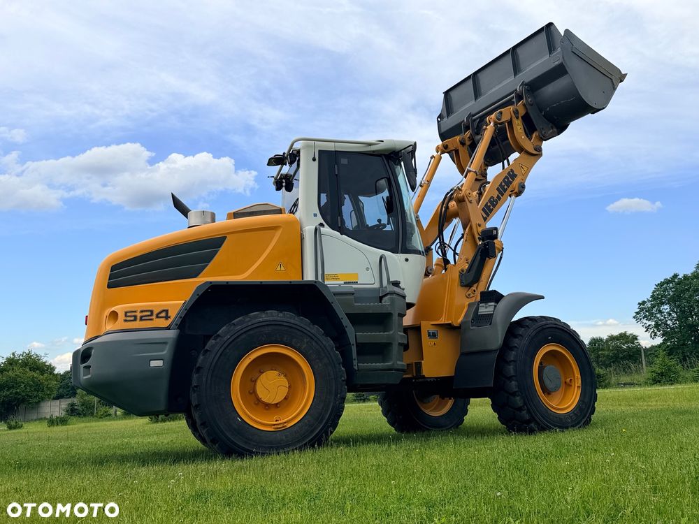 Liebherr Ładowarka Liebherr L524 KLIMA łyżka2,5m3+widły bezAdblue i Dpf szybkozłącze hydr. Cat Caterpillar 924K  924H  930K Volvo L60H / L70H Komatsu WA200-8 WA270-8JCB 426 427 - 7