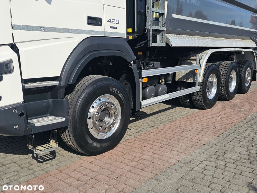Volvo FMX 420 WYWROTKA 8X4 KH-KIPPER OŚ PODN.I SKRĘTNA! - 20
