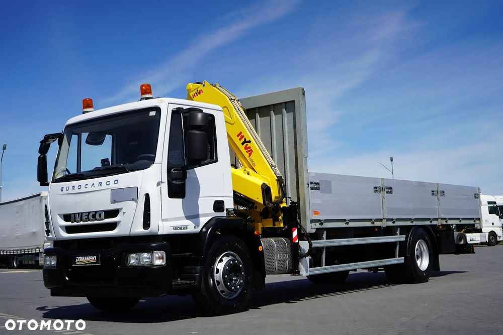 Iveco EUROCARGO / 180E25 / SKRZYNIOWY + HDS / HYVA HB 150 X / ROTATOR / WIDŁY / PILOT - 26