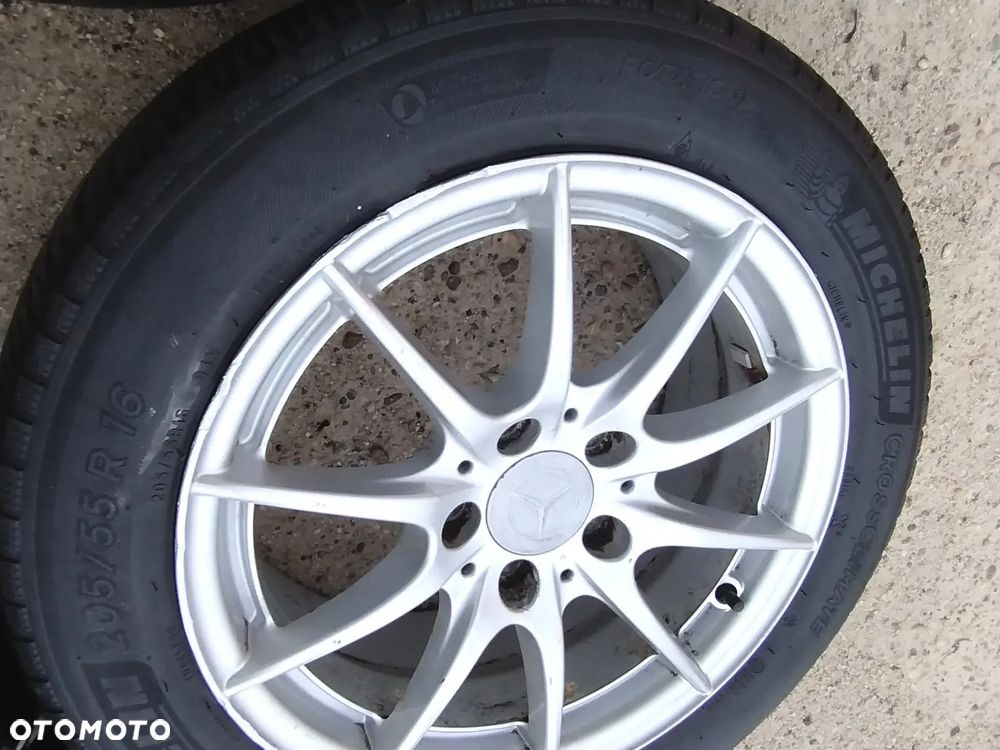 5x112 Felgi Aluminiowe Alufelgi 16 Mercedes Koła Całoroczne Wielosezonowe A klasa W176 W169 B W246 W245 CLA W117 A117 C W204 Legnica ALU-RAD 205/55 5mm - 10