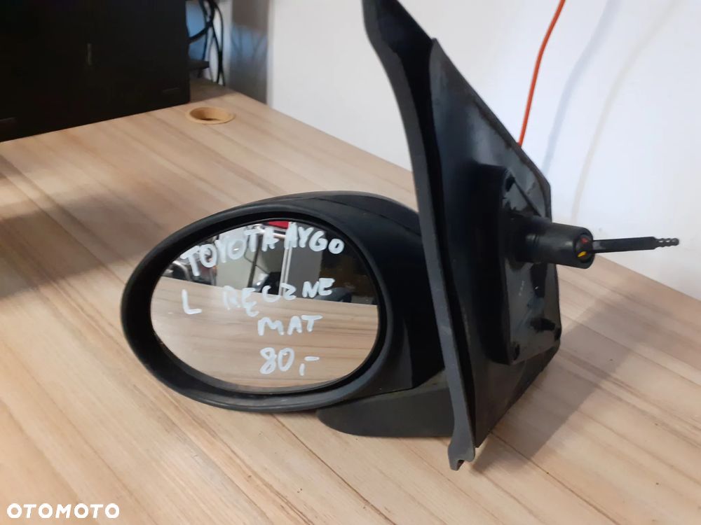 -  LUSTERKO LEWE MANUALNE TOYOTA AYGO1 MATOWE - 2