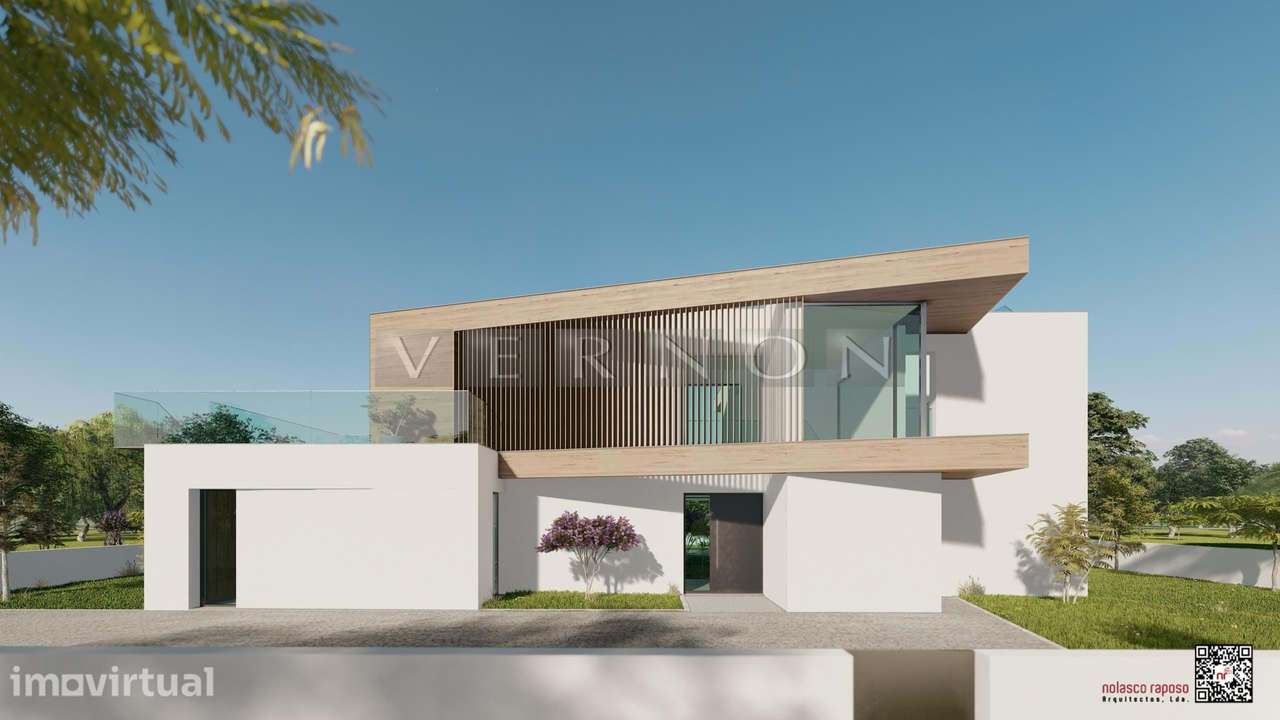 Terreno Urbano com Projeto Aprovado para Moradia T4 com Piscina no Mat - Grande imagem: 4/11