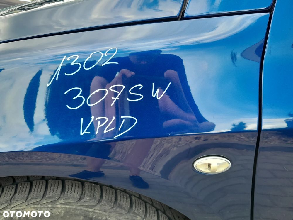 PEUGEOT 307 SW BŁOTNIK LEWY PRZEDNI LEWY PRZÓD KOLOR: KPLD - 3