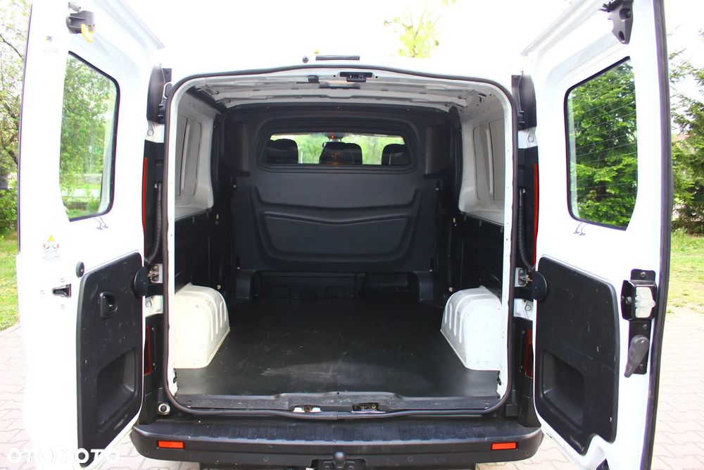 Renault TRAFIC 2.0 DCI 140KM 6 OSÓB BRYGADÓWKA LONG L2H1 FV23% - 38
