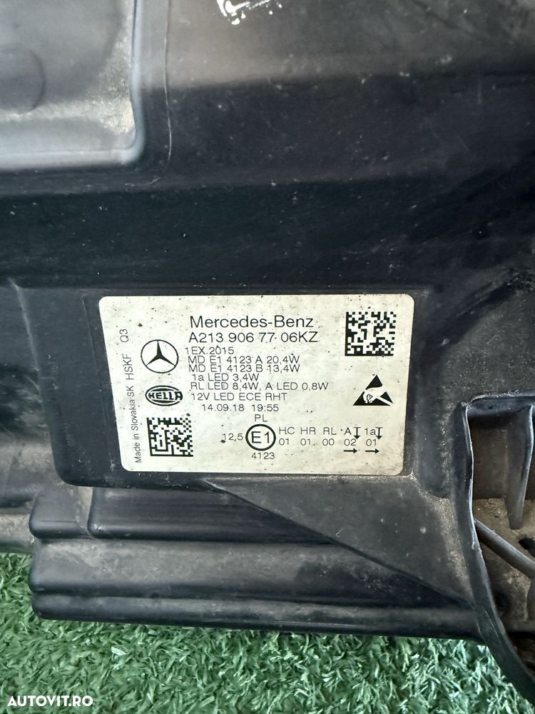 Far stanga dreapta Mercedes E class W213 Performance - 5