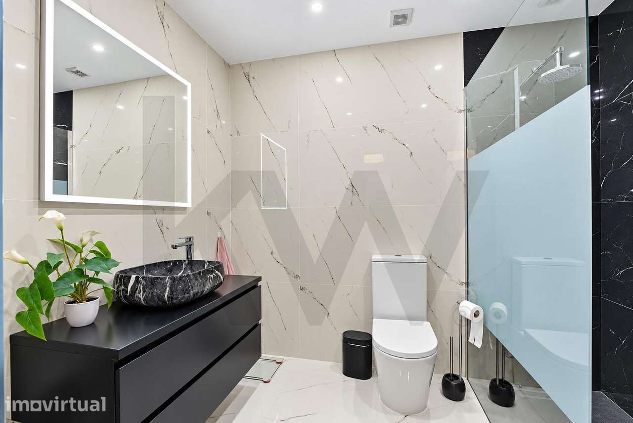 Apartamento T2+1 Renovado com terraço, jardim e garagem | Barcelos - Grande imagem: 5/30