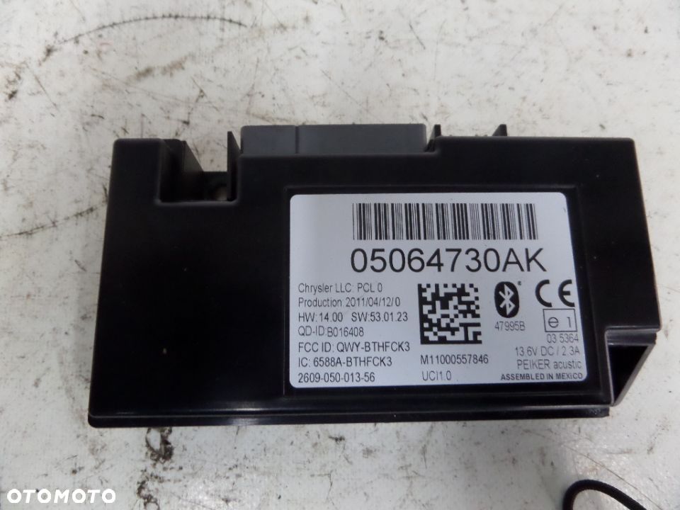 JEEP GRAND CHEROKEE WK2 MODUŁ TELEMATYKI 05064730AK - 2