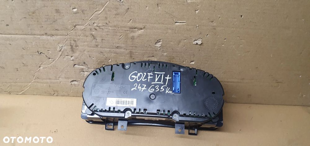 Licznik zegary oryginał VW Golf VI 6 Plus 1.6 TDI 5M0920870E - 6