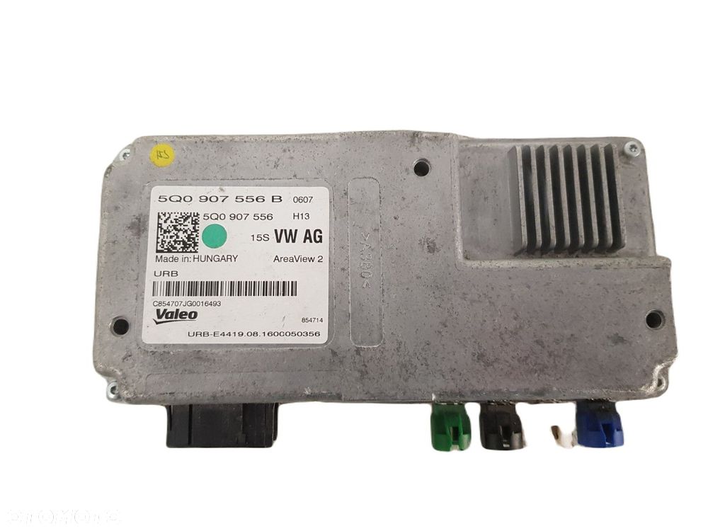 STERWONIK MODUŁ KAMER KAMERY ORYGINAL VW SEAT SKODA 5Q0907556B 5Q0907556 - 1