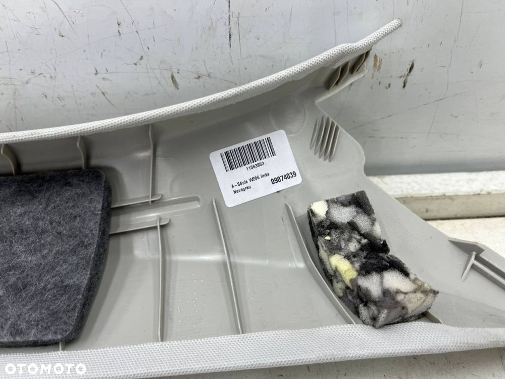 Osłona słupka Mercedes w206 C-klasa 21r.- NOWA lewa osłona słupka szyby przedniej poszycie tapicerka - 6