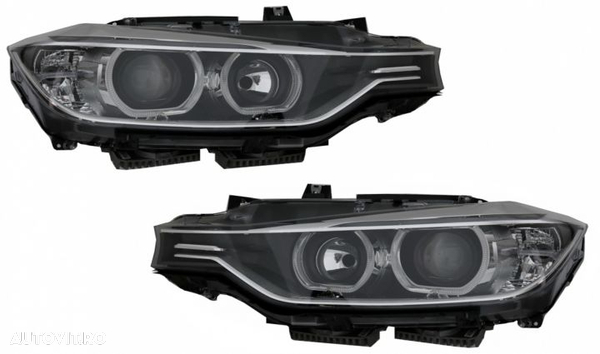 Faruri Angel Eyes Xenon look Tuning BMW Seria 3 6 (F3x) 2011 2012 201