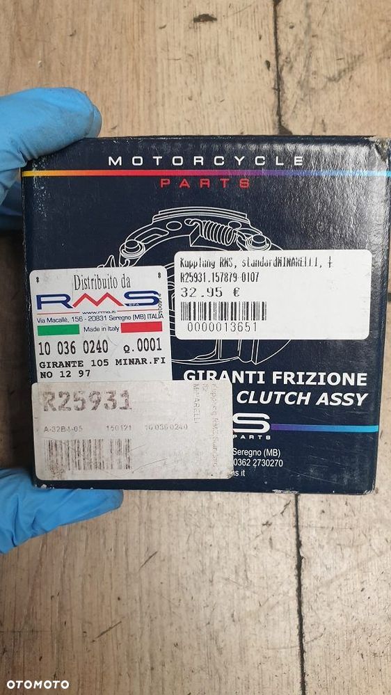 Sprzęgło 105 mm RMS R25931 MBK Aprilia Yamaha Malaguti Pgo - 6