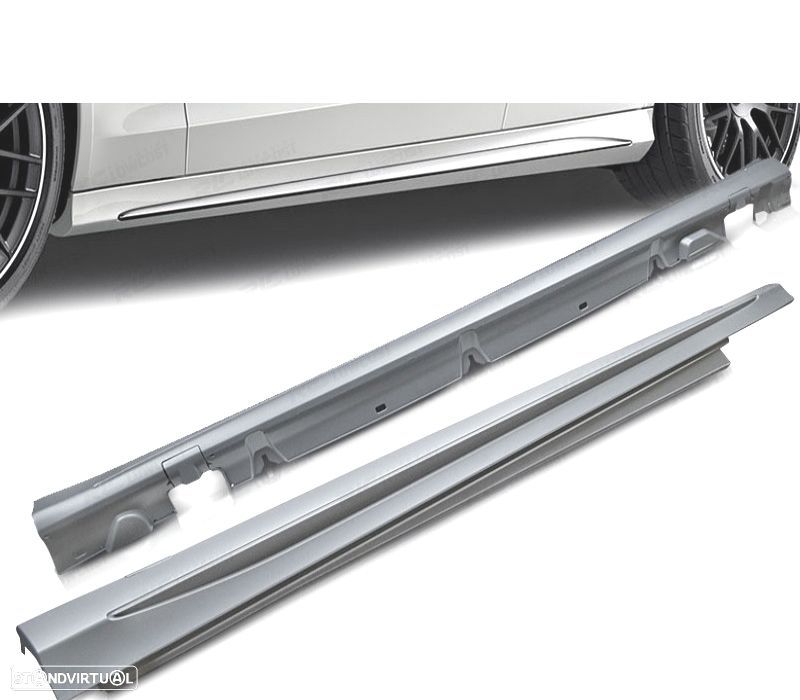 EMBALADEIRAS MERCEDES CLASE C W205 14-18 LOOK AMG - 1