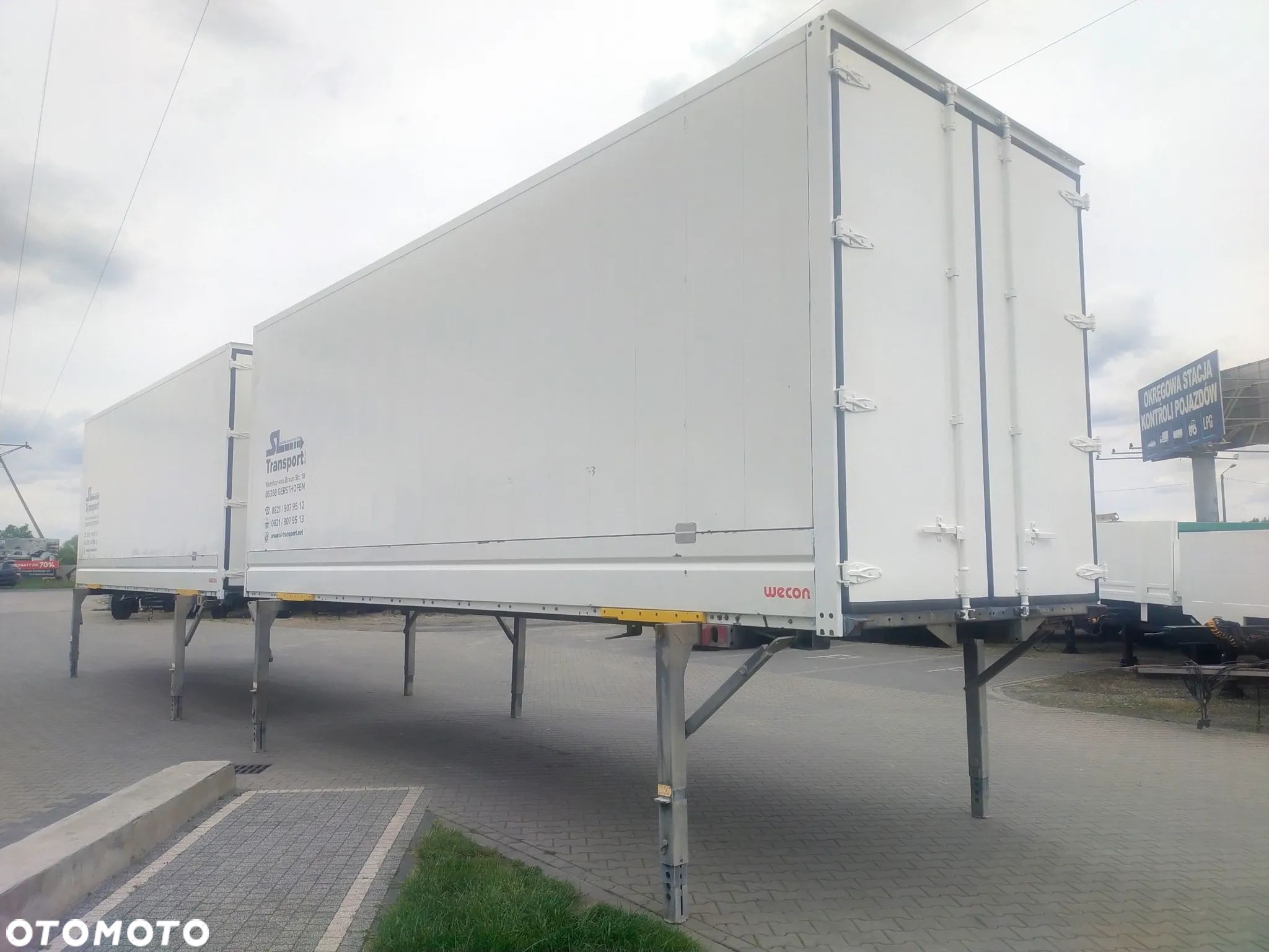 Wecon Kontener BDF rama ocynkowana wysokość w środku 265cm - 1