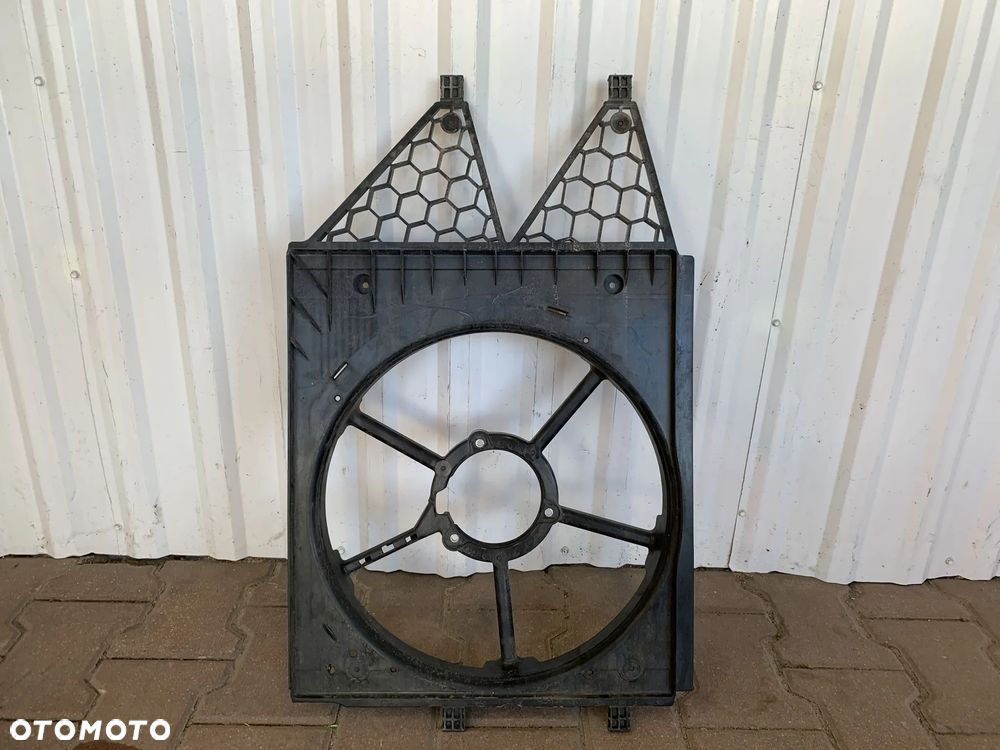 VW POLO V 6R0 09-16 AUDI A1 SKODA FABIA III ROOMSTER SEAT IBIZA IV OBUDOWA OSŁONA WENTYLATORA WIATRAKA WENTYLATOR CHŁODNICY - 1