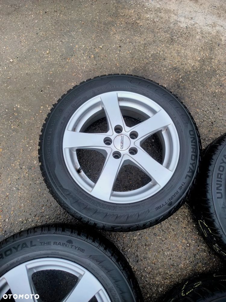 185/60R15 84T Opony Zimowe Zima UNIROYAL MS PLUS 77 6mm Legnica ALU-RAD 185/60 - 8