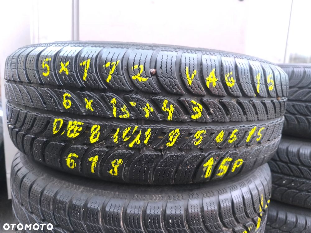 5x112 Felgi Stalowe Stal 15 Koła Zimowe Zima VW GOLF 6 5 5Q0 TOURAN CADDY JETTA PASSAT B5 SHARAN AUDI A4 B6 A6 C5 B5 SEAT ALTEA ALHAMBRA LEON II TOLEDO III SKODA OCTAVIA II III 6mm Legnica ALU-RAD 195/65 - 10