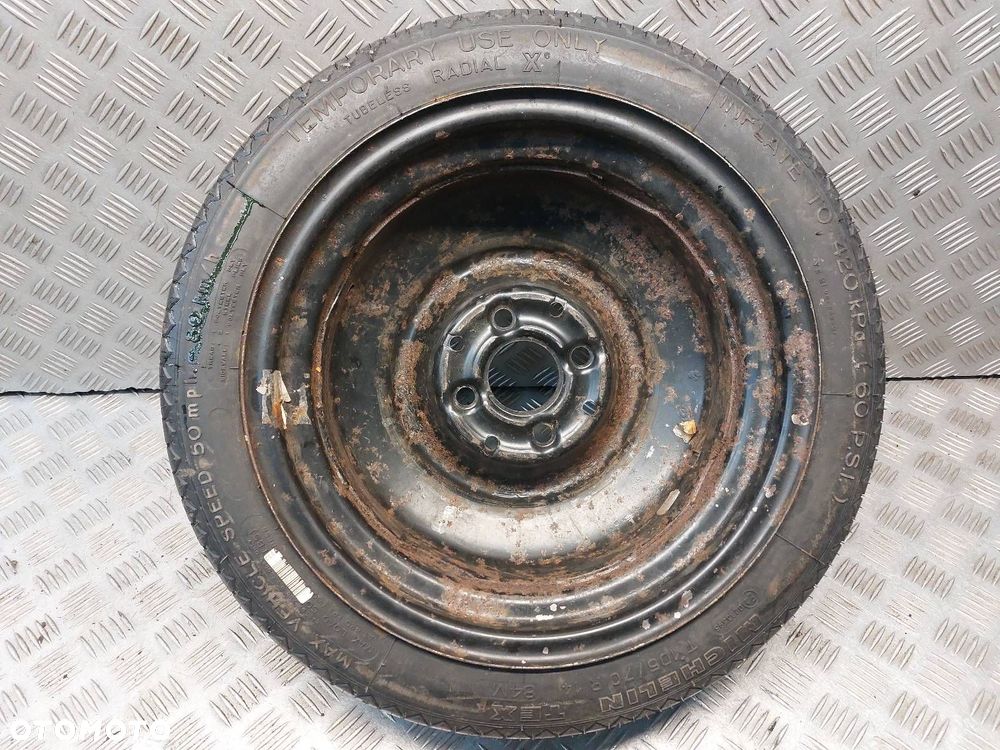 KOŁO DOJAZDOWE SEAT CORDOBA I FL 4X100 FI57,1 105/70R14 2000R MICHELIN - 2