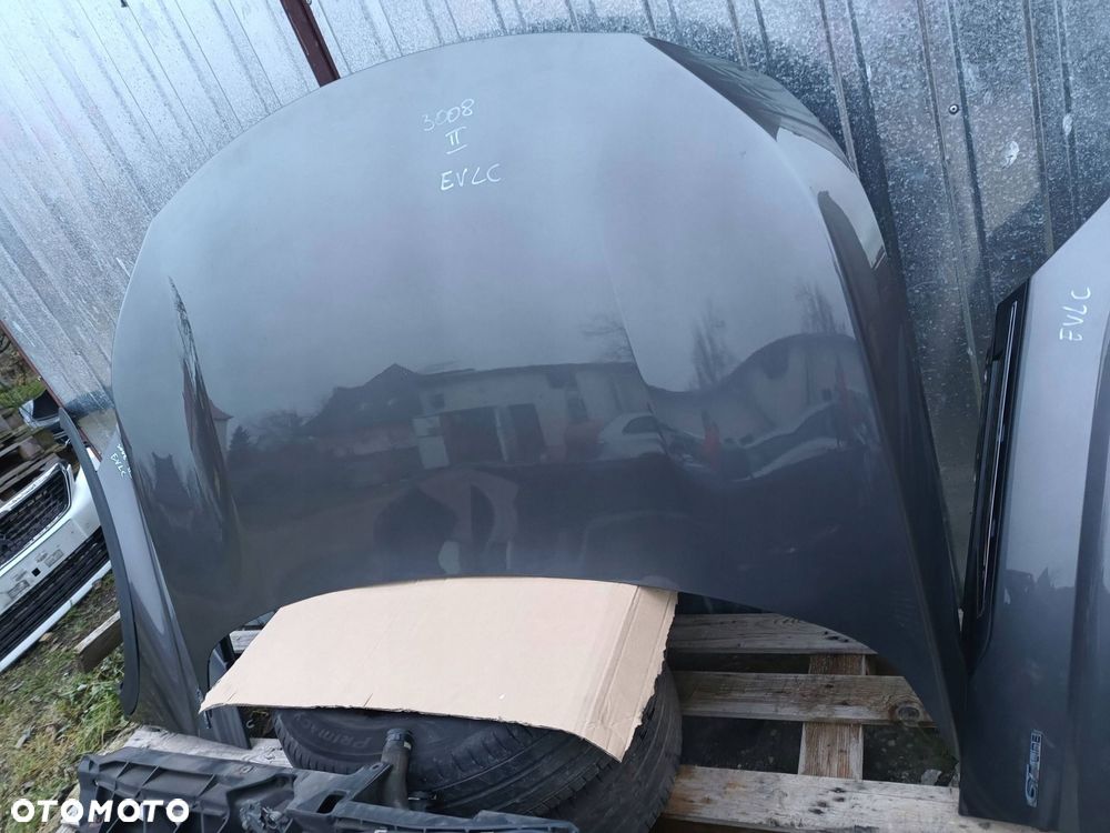 peugeot 3008 ii gt line maska zderzak chłodnice lampy kompletny przód evlc - 16