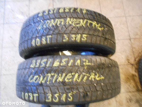 Opony 235/65r17 continental conti viking contact 6 7mm zima para