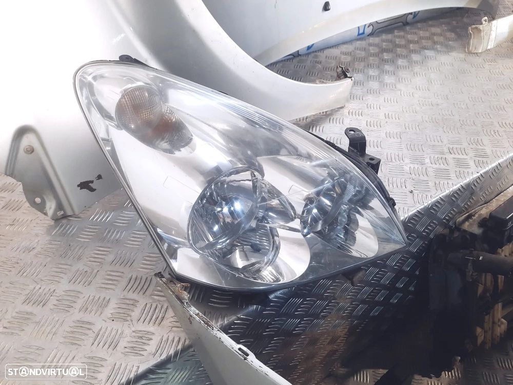 FRENTE COMPLETA TOYOTA COROLLA VERSO E12 CAPOT PARACHOQUES GUARDA-LAMAS OTICAS RADIADOR VENTILADOR - 14