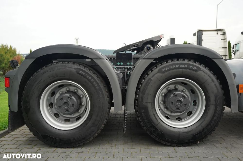 Scania R 580 / V8 / 6x4 / GVM: 95.000 KG / I-PARK COOL/ OPTICRUISE / REMORCĂ TRACTOR 3 AXIE - 23