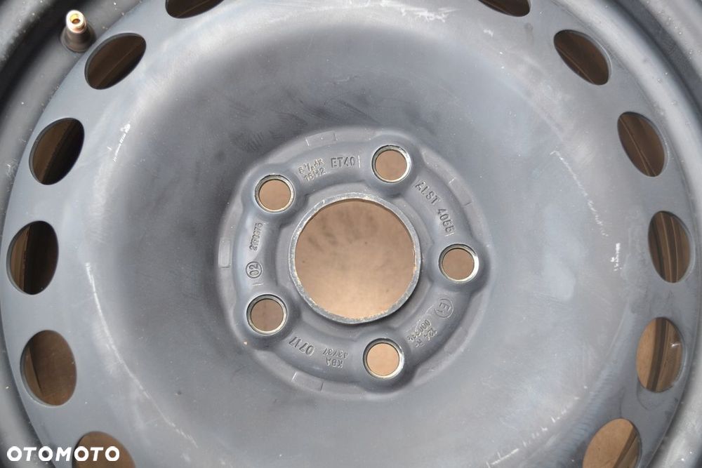 FELGI STALOWE VW SKODA SEAT 5x100 5,5J15 ET 40 x4szt F-501 - 6