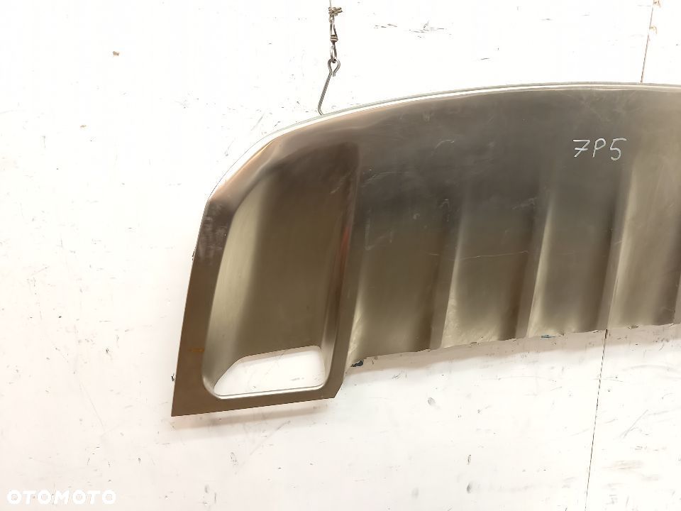 Porsche Cayenne II 2 7P5 dokladka zderzaka przod blacha - 4