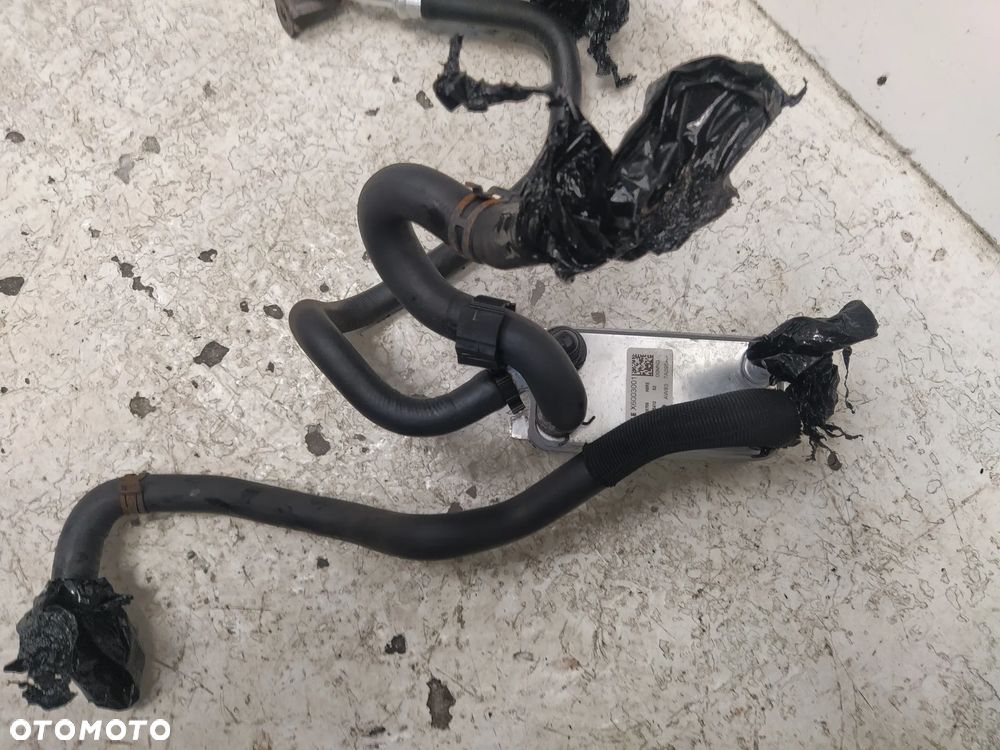 JAGUAR XJ X351 F-TYPE X152 XF X250 XE X760 F-PACE X761 XK/XKR X150 RURA RURY OLEJU PRZEWODY WĄŻ CHŁODNICZKA ORYGINAŁ - 10