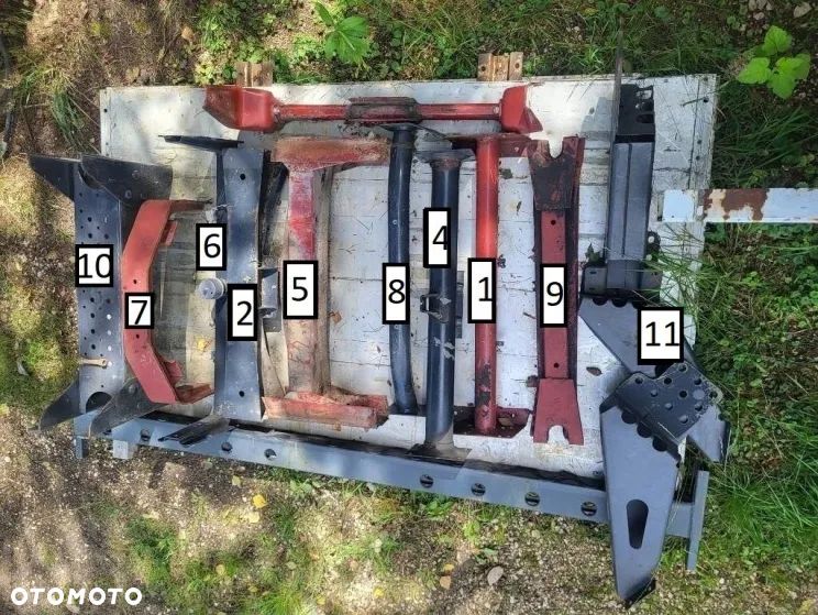 Iveco Daily Rama kabina silnik kiper koła chłodnica sanki hds - 6