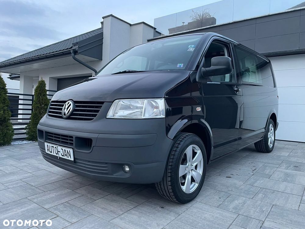 Volkswagen TRANSPORTER T5 1.9TDI Klima Elektryka Tempomat Brygadówka Dubel Kabina 6os Hak Opł - 10