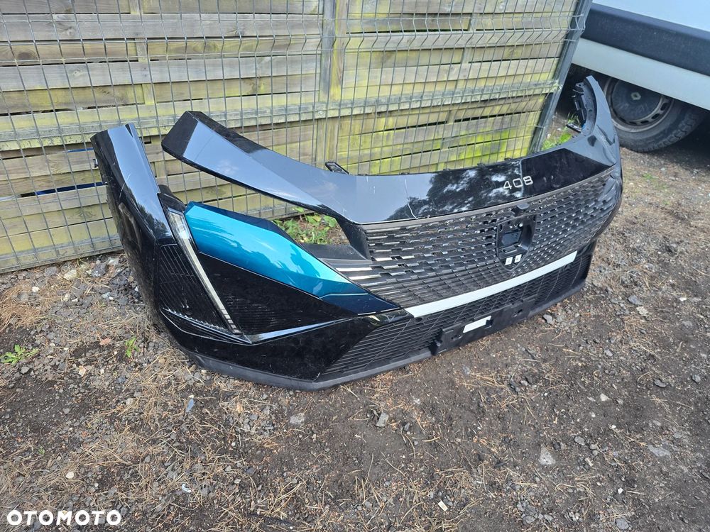 Peugeot 408 zderzak przód grill - 2