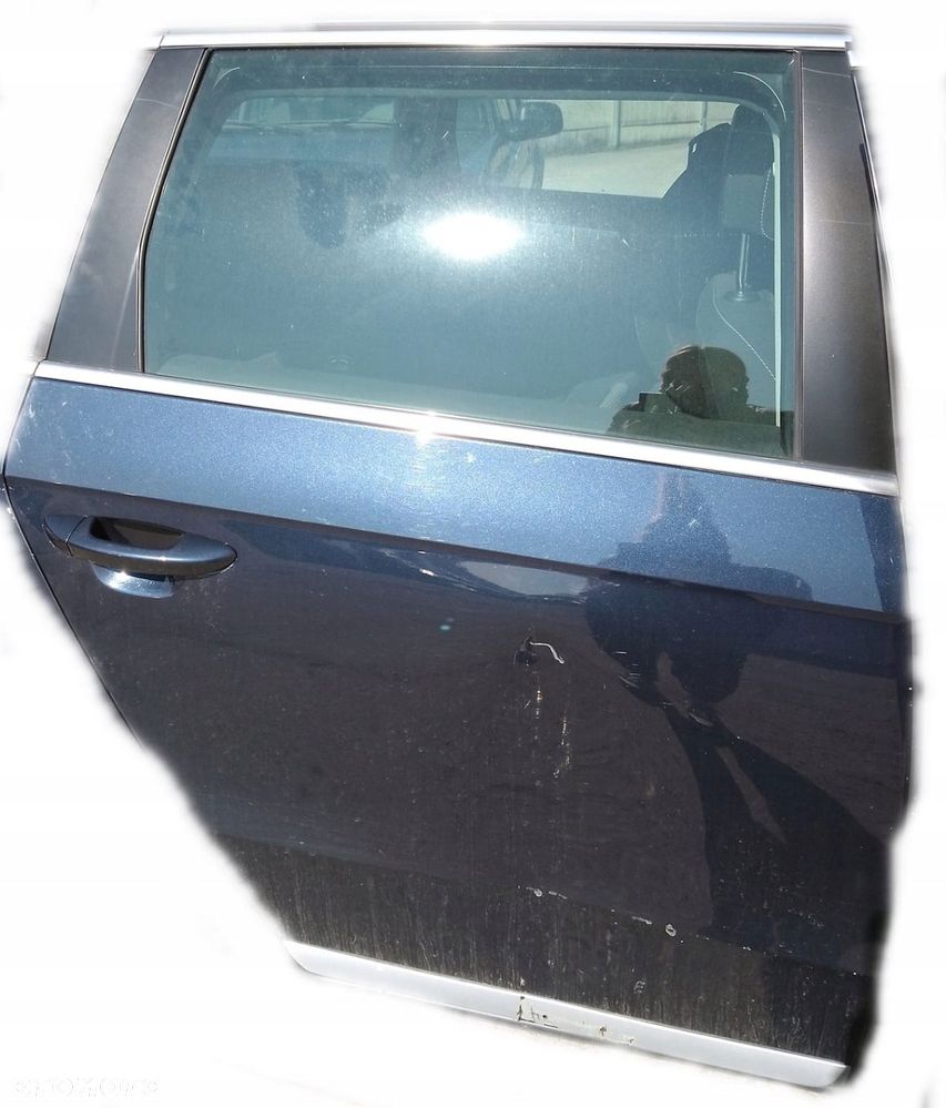 VW PASSAT B7 2012 4MOTION ALLTRACK DRZWI LEWE TYLNE TYŁ KOMBI KPL LH5X - 1