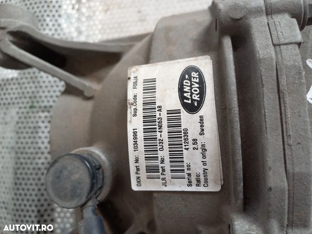 Grup Diferential Spate Complet Land Rover Range Rover Evoque Discovery Sport Jaguar E/F Pace 2.0 D Ingenium Cod QJ32-4N063-AB Dezmembrez Range Rover Evoque Facelift An 2015-2016-2017-2018-2019 2.0 D Automat 4x4 Volan Stanga - Dezmembrari Arad - 10