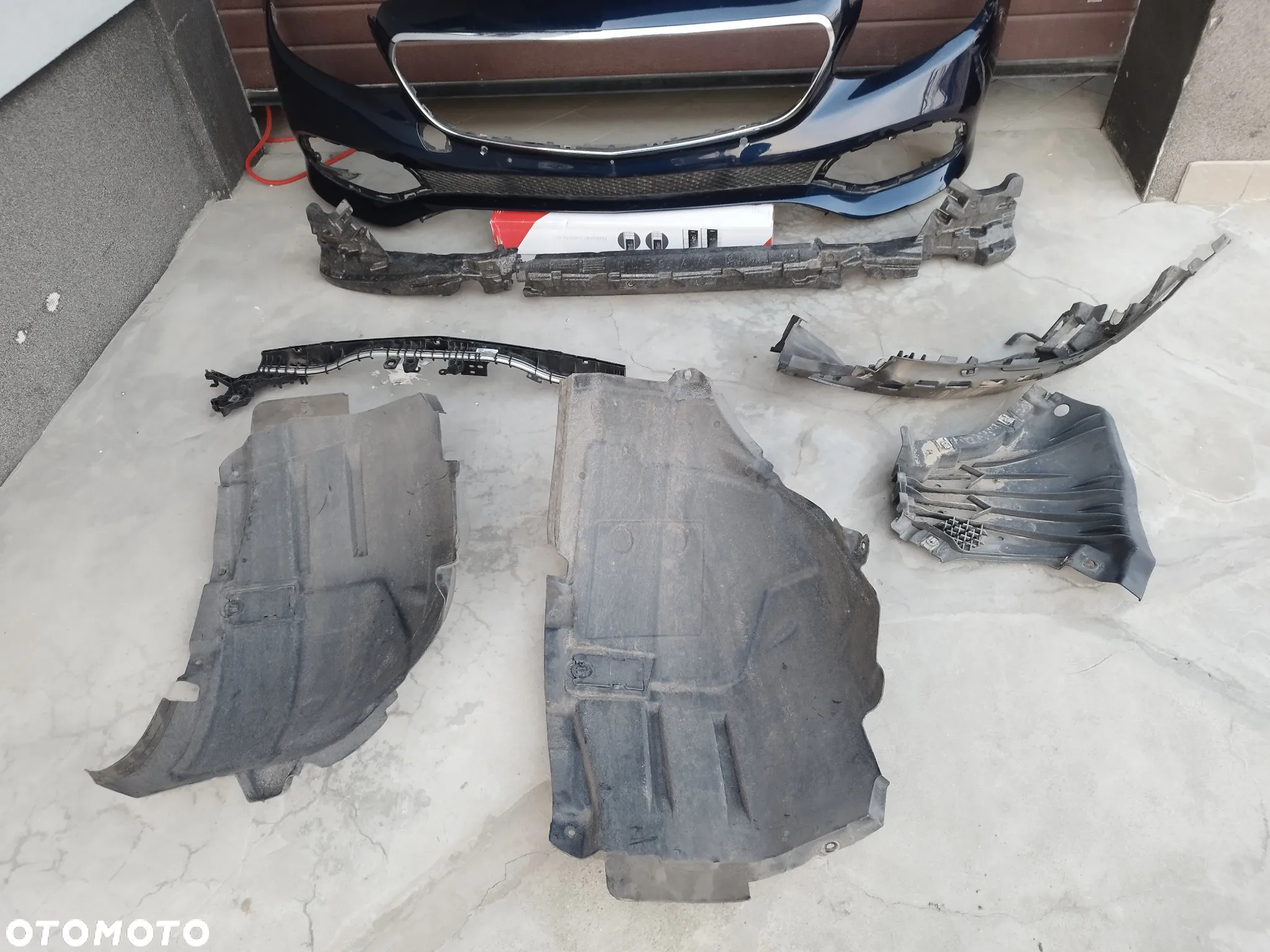 Mercedes W213 E- KLASA zderzak przód przedni osłona ramka A2138850338649999 - 13