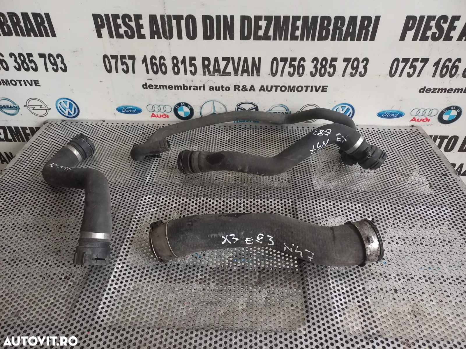 Furtun Conducta Apa Antigel Intercooler Turbo Turbina Bmw X3 E83 2.0 Diesel N47 177 Cai - Dezmembra - 4