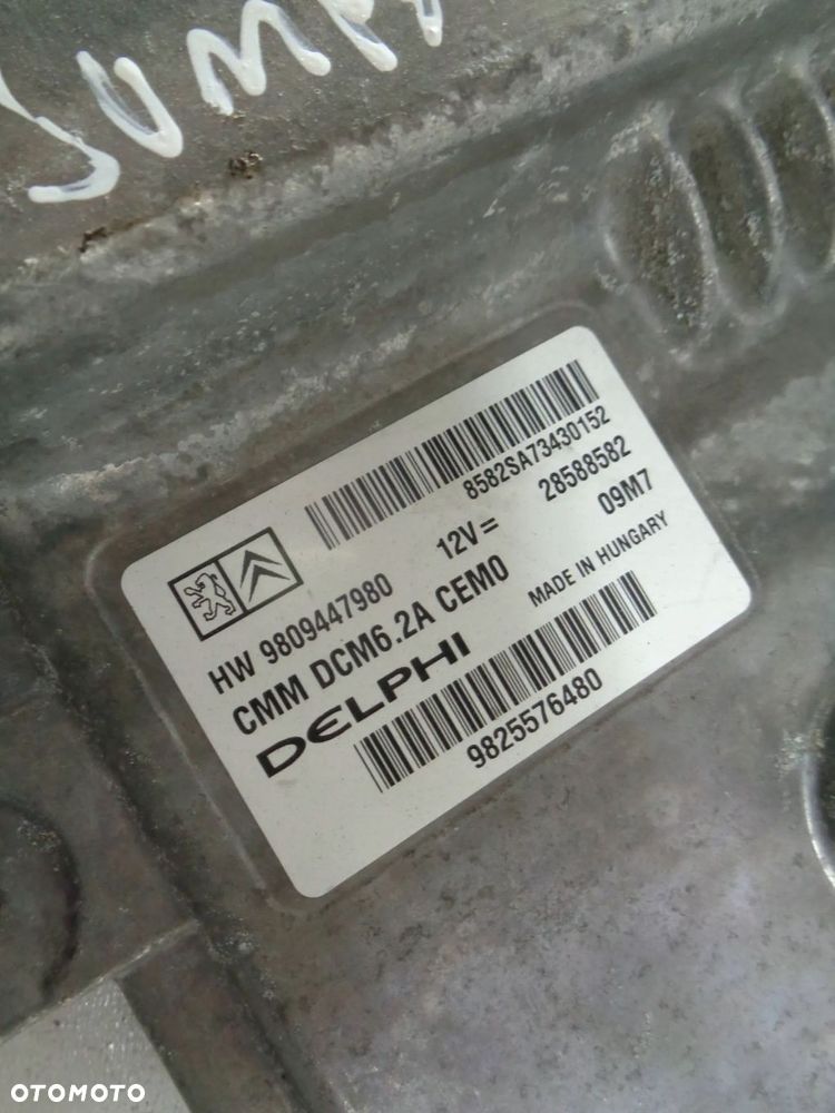 jumpy iii expert iii 16r> 2.0 hdi bluehdi komputer sterownik 28588582 - 3